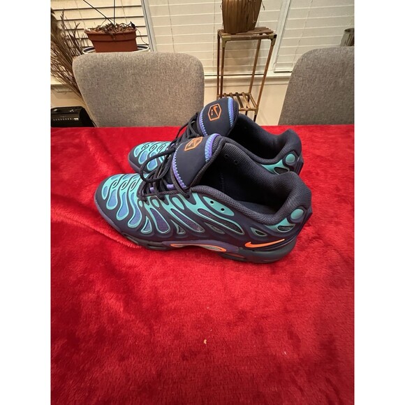 Men Nike Air Max Plus Drift Running Shoes Size 9 Navy Blue Orange FD4290 400 - Picture 6 of 16